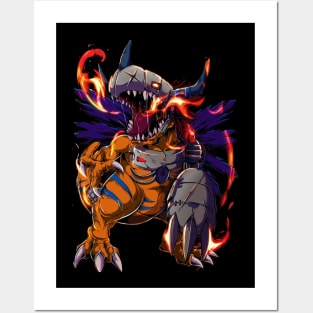 metalgreymon Posters and Art